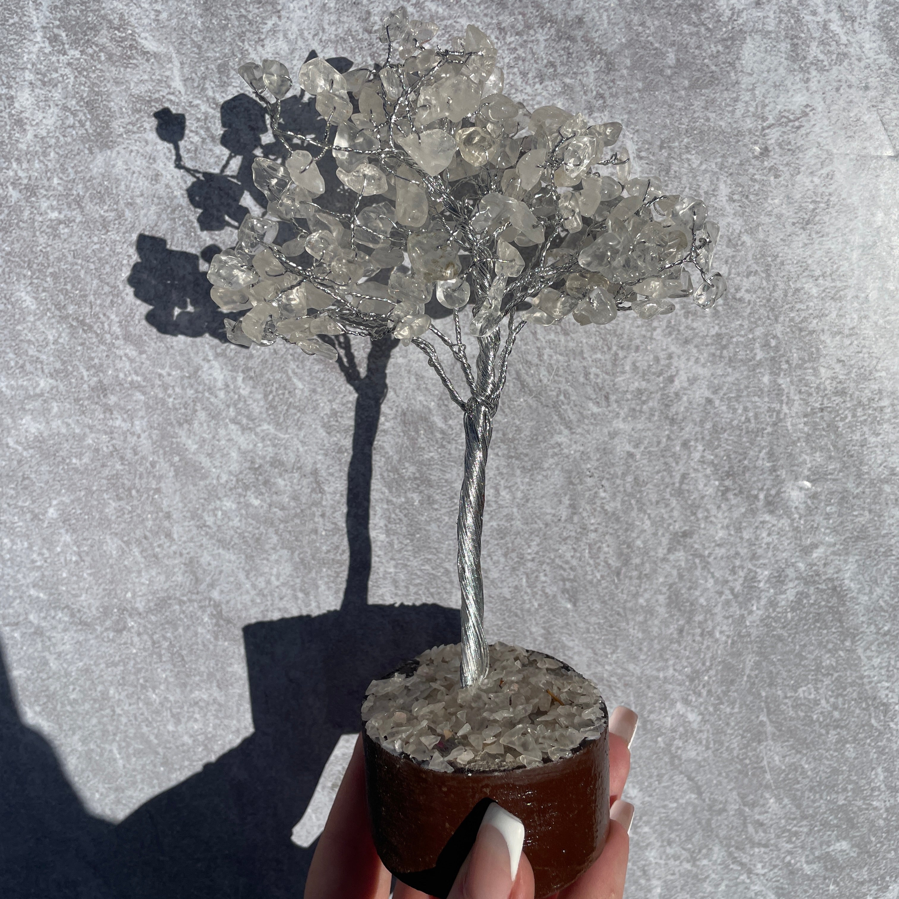 Clear Quartz Tree - Medium 012 Clear Quartz Tree - Medium 012